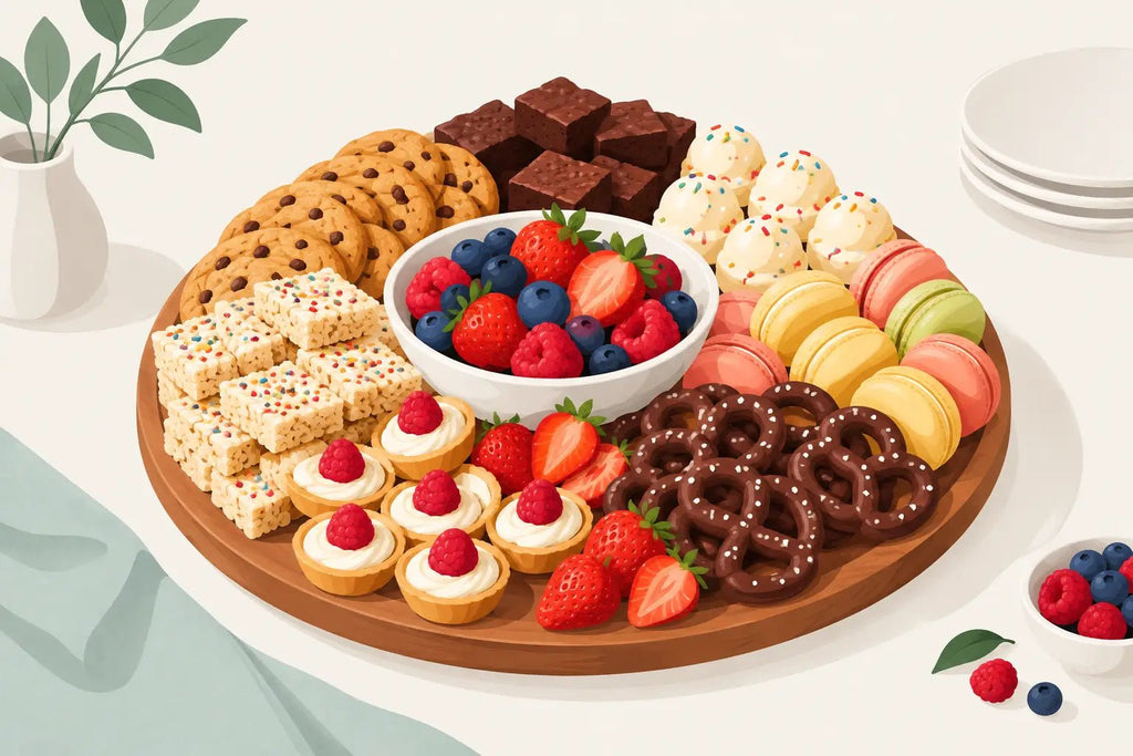 How to Assemble Sweet Platters That Disappear