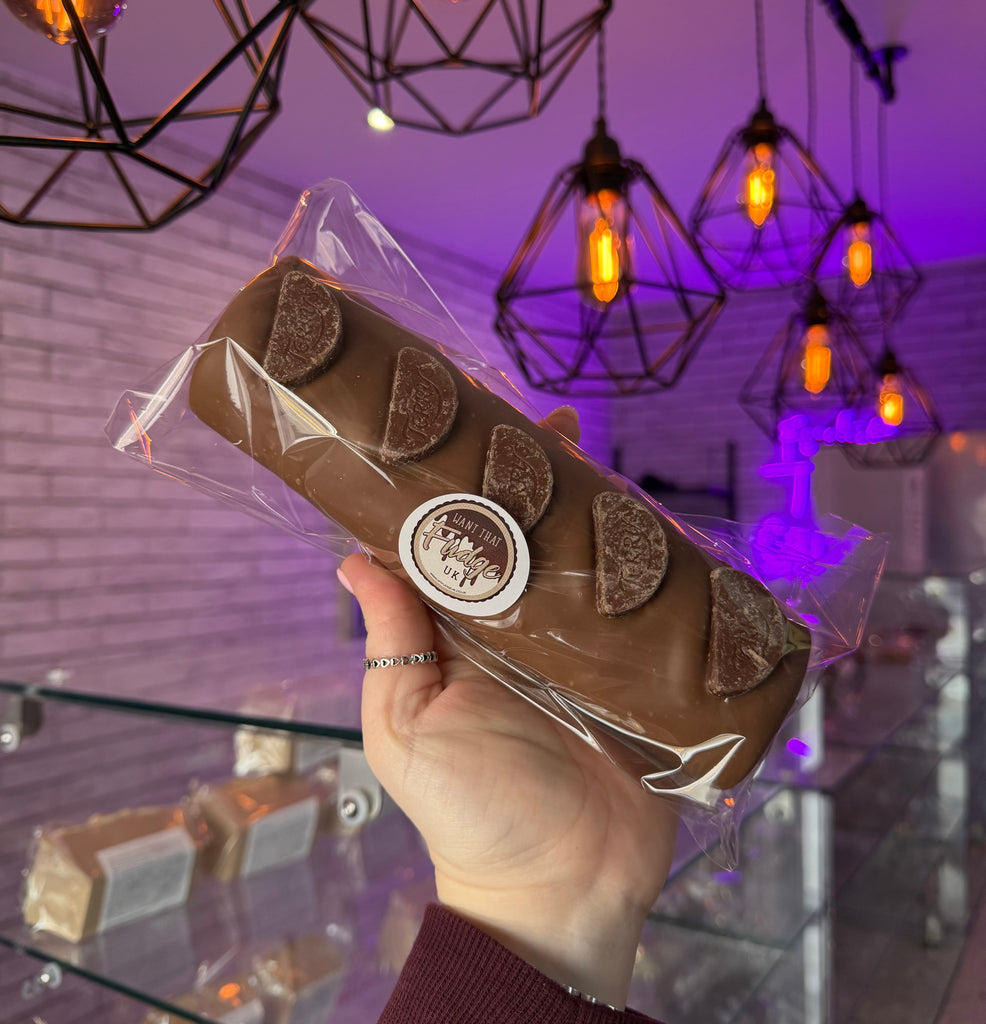 Rolled Fudge with Chocolate Orange *Posted in 1-3 working days*