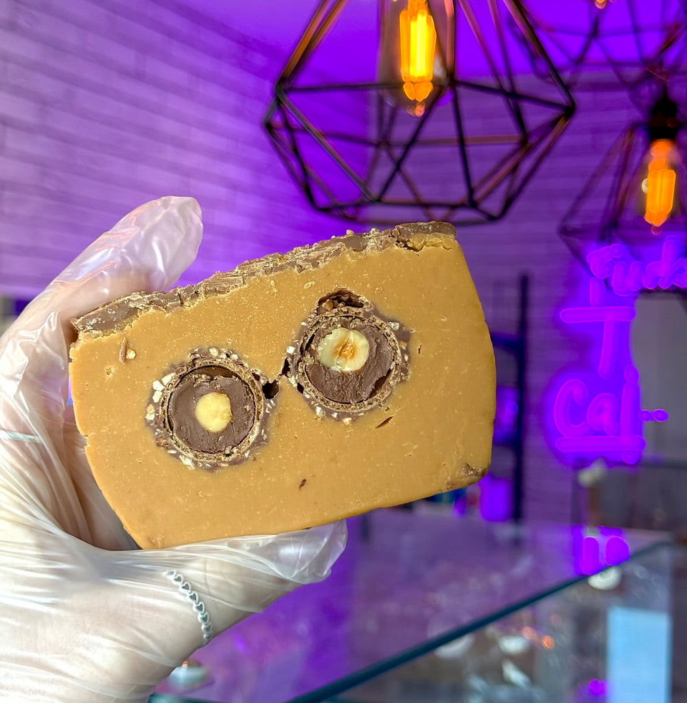 Vanilla fudge slice with Ferrero Rocher *Posted in 1-2 working days*