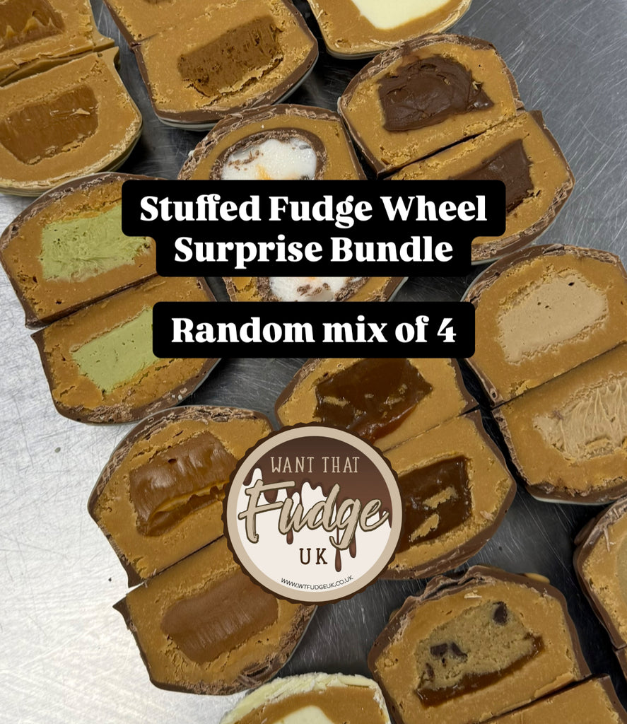 4 Stuffed Fudge Wheels Surprise Bundle