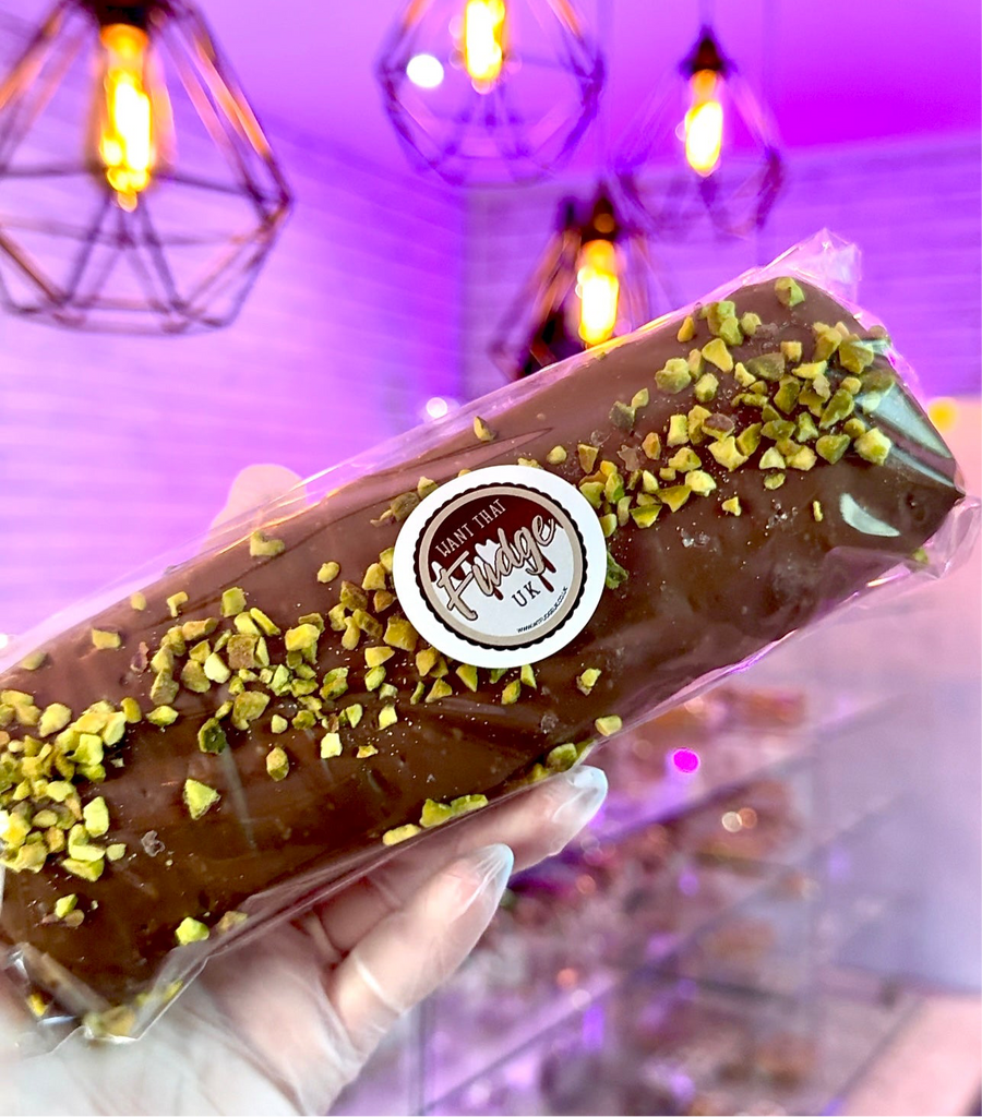 Rolled Fudge with Pistachio Cream *Posted in 1-3 working days*