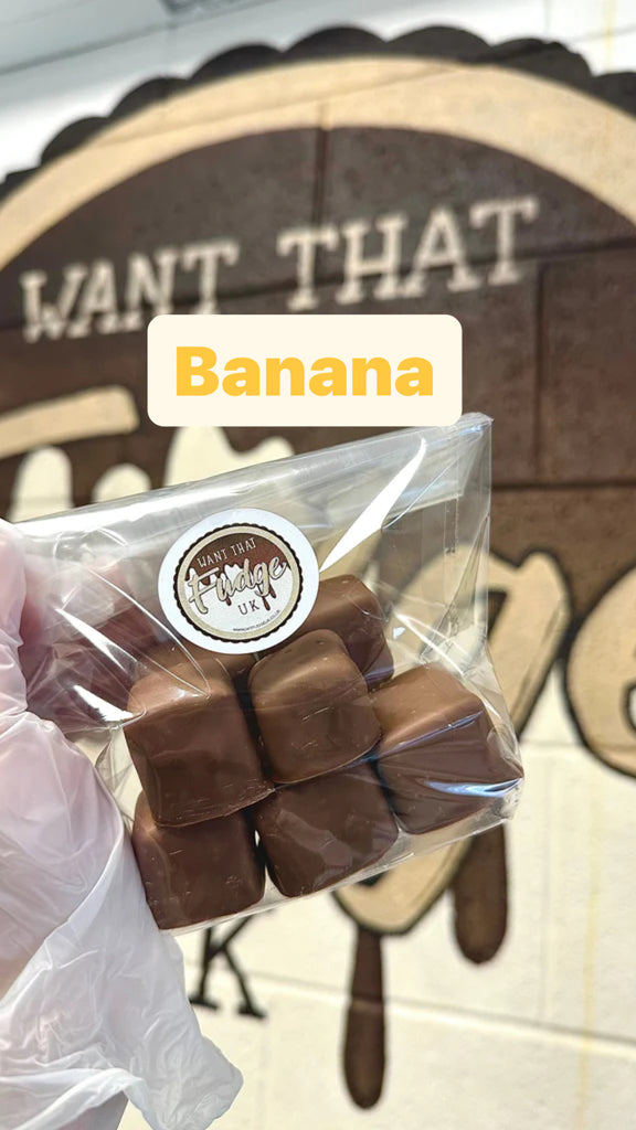 BANANA Fudge Chunks *Posted in 1-3 working days*