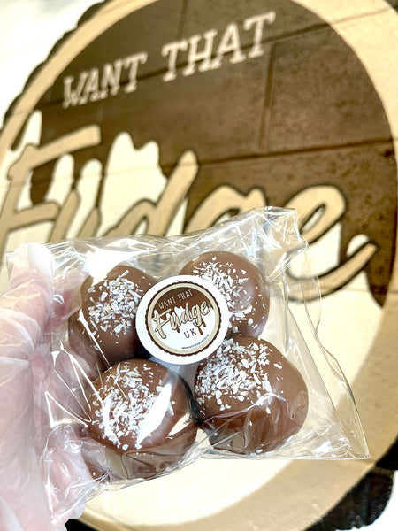 Fudge Bites - Coconut - 4 Pack *Posted in 1-3 working days*