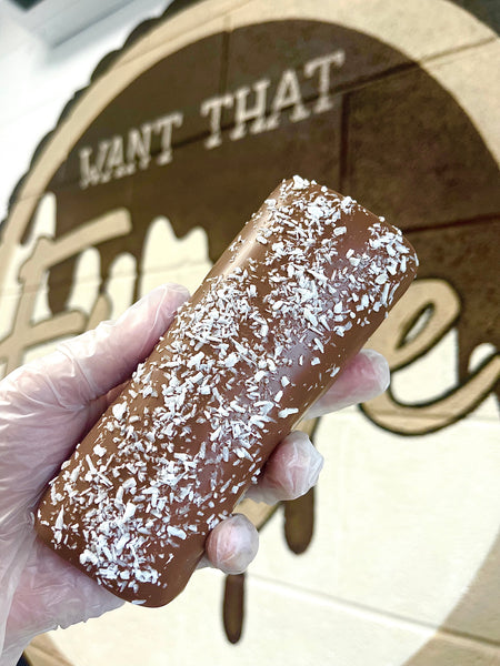 Rolled Fudge with Bounty *Posted in 1-3 working days*