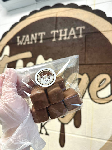 COFFEE - Chocolate Coated Fudge Chunks *Posted in 1-3 working days*