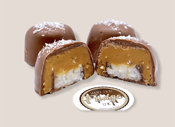 Fudge Bites - Coconut - 4 Pack *Posted in 1-3 working days*