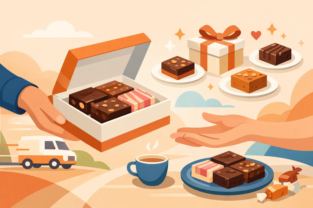 Fudge Slices Delivery That Feels Like a Treat