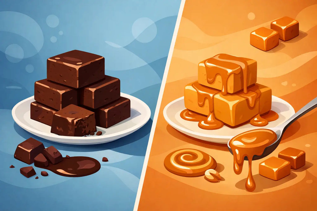 Fudge Versus Caramel: What’s the Difference?
