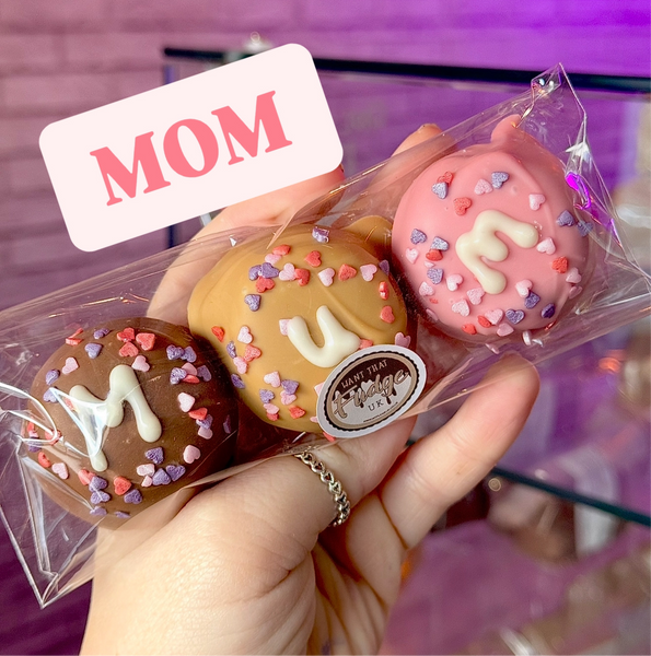 MOM NOT MUM Mothers Day Fudge Bites - 3 Pack