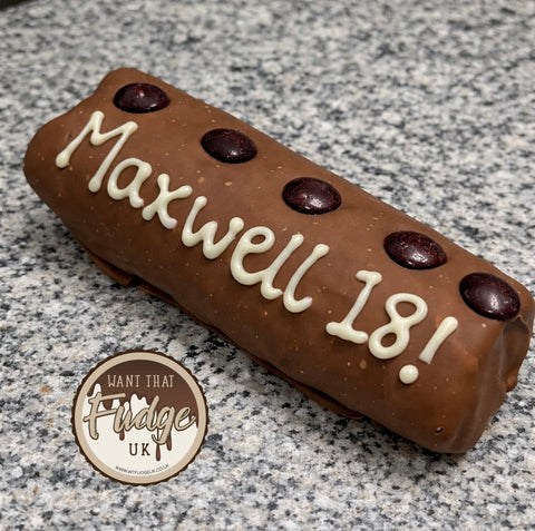 Personalised Rolled Fudge *Posted in 1-3 working days*