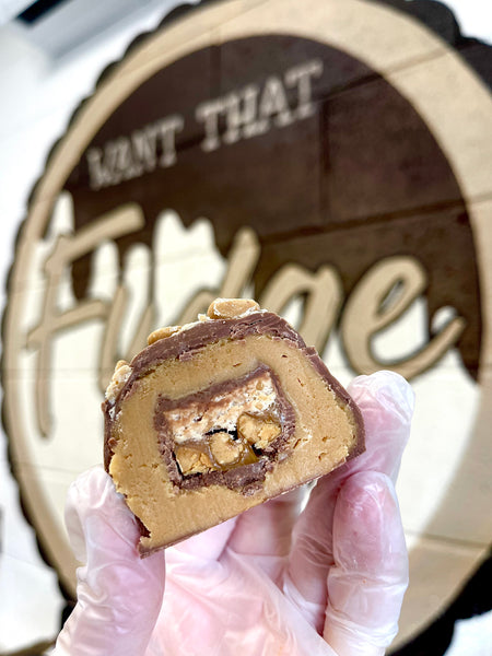 Rolled Fudge with Snickers *PLACE XMAS ORDERS FROM DEC 9TH*