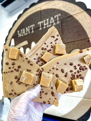 Caramel Chocolate Fudge Bark